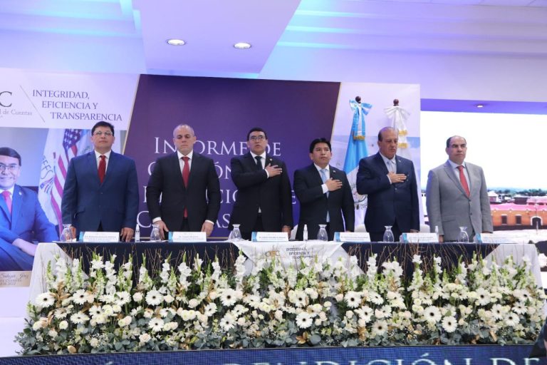 PRESIDENTE DE CCR Y OCCEFS DESTACA LEGADO DE SALAZAR JEREZ EN CONTRALORIA GENERAL DE GUATEMALA